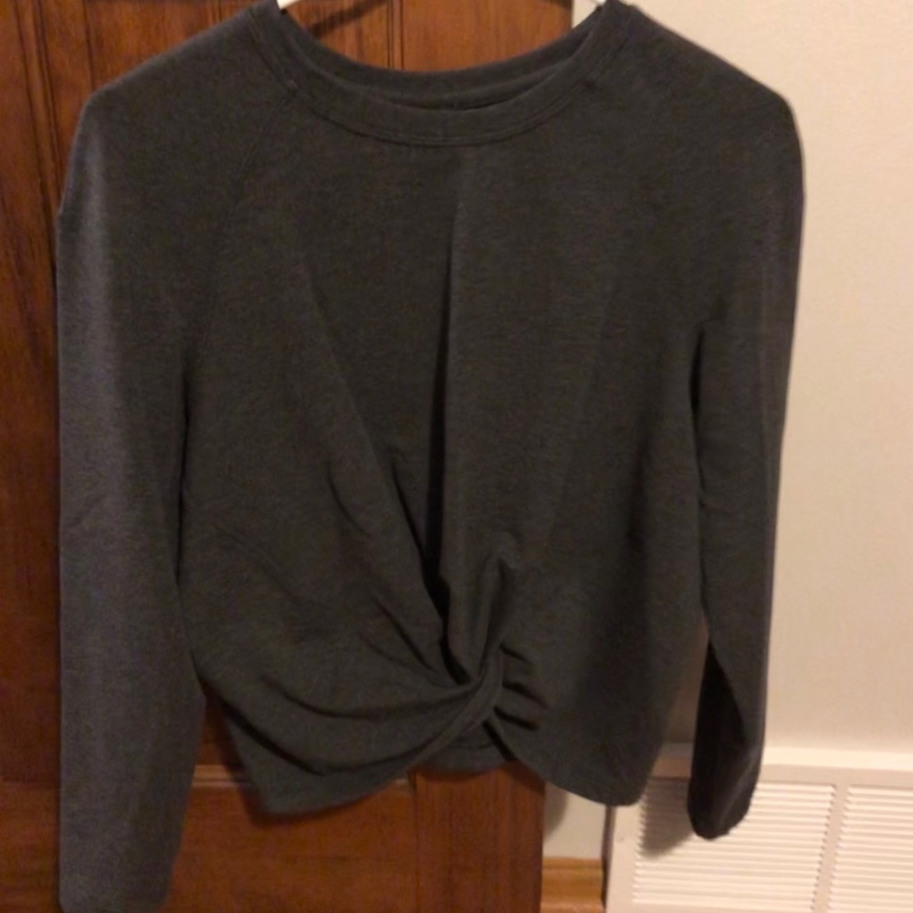 Lululemon Twist-Front Sweatshirt